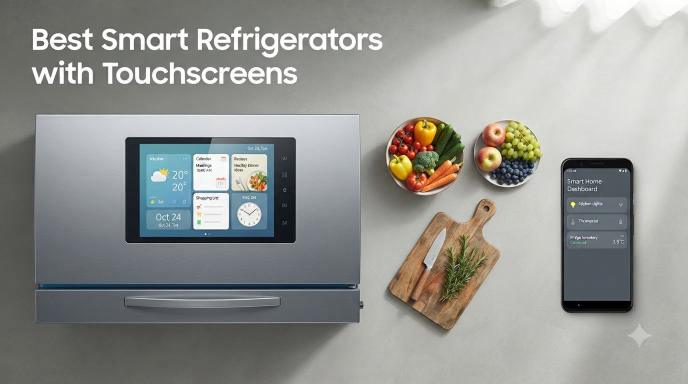 Best Smart Refrigerators with Touchscreens