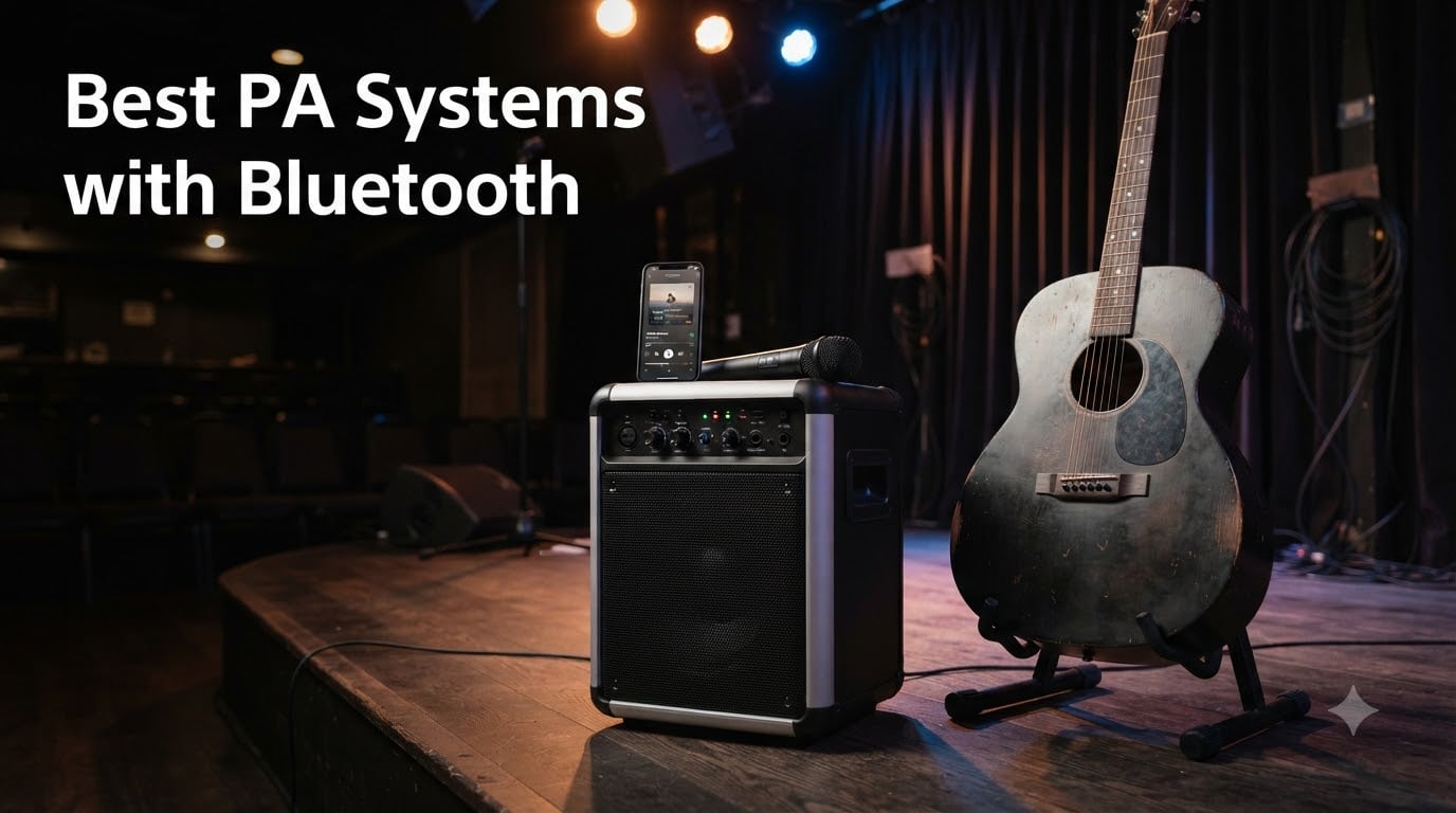 Best PA Systems with Bluetooth