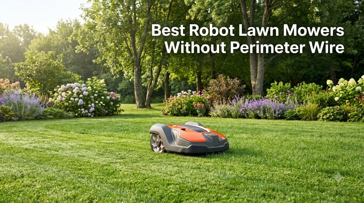 Best Robot Lawn Mowers Without Perimeter Wire