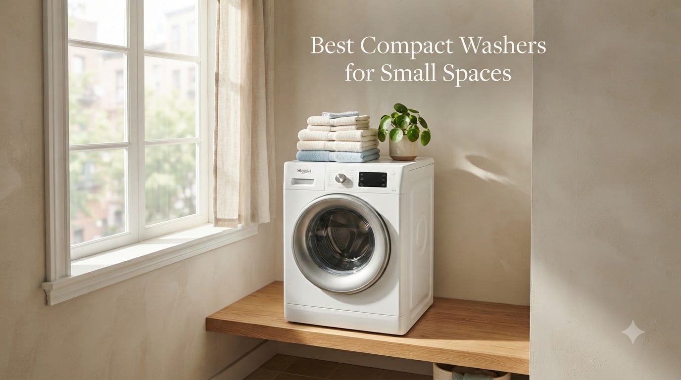 Best Compact Washers for Small Spaces