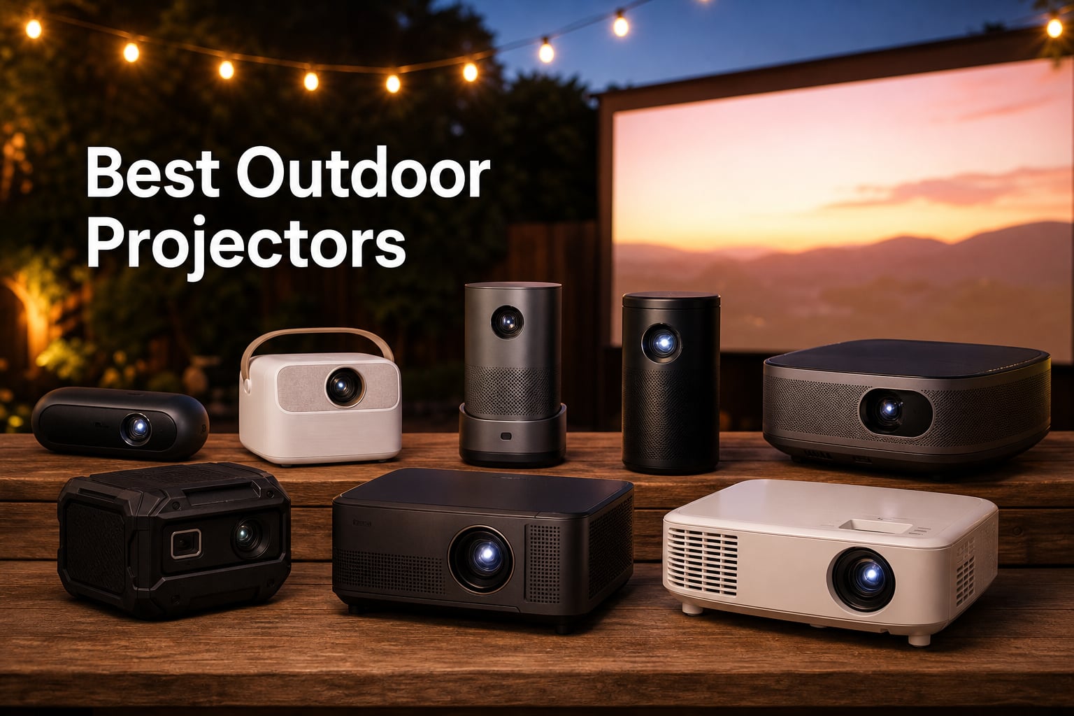 Best Outdoor Projectors