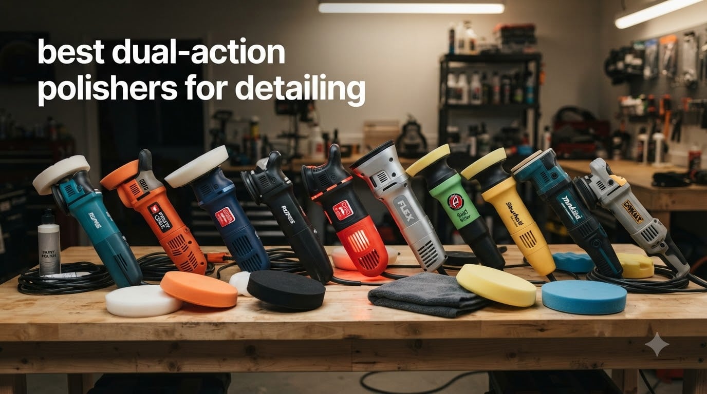best dual-action polishers for detailing