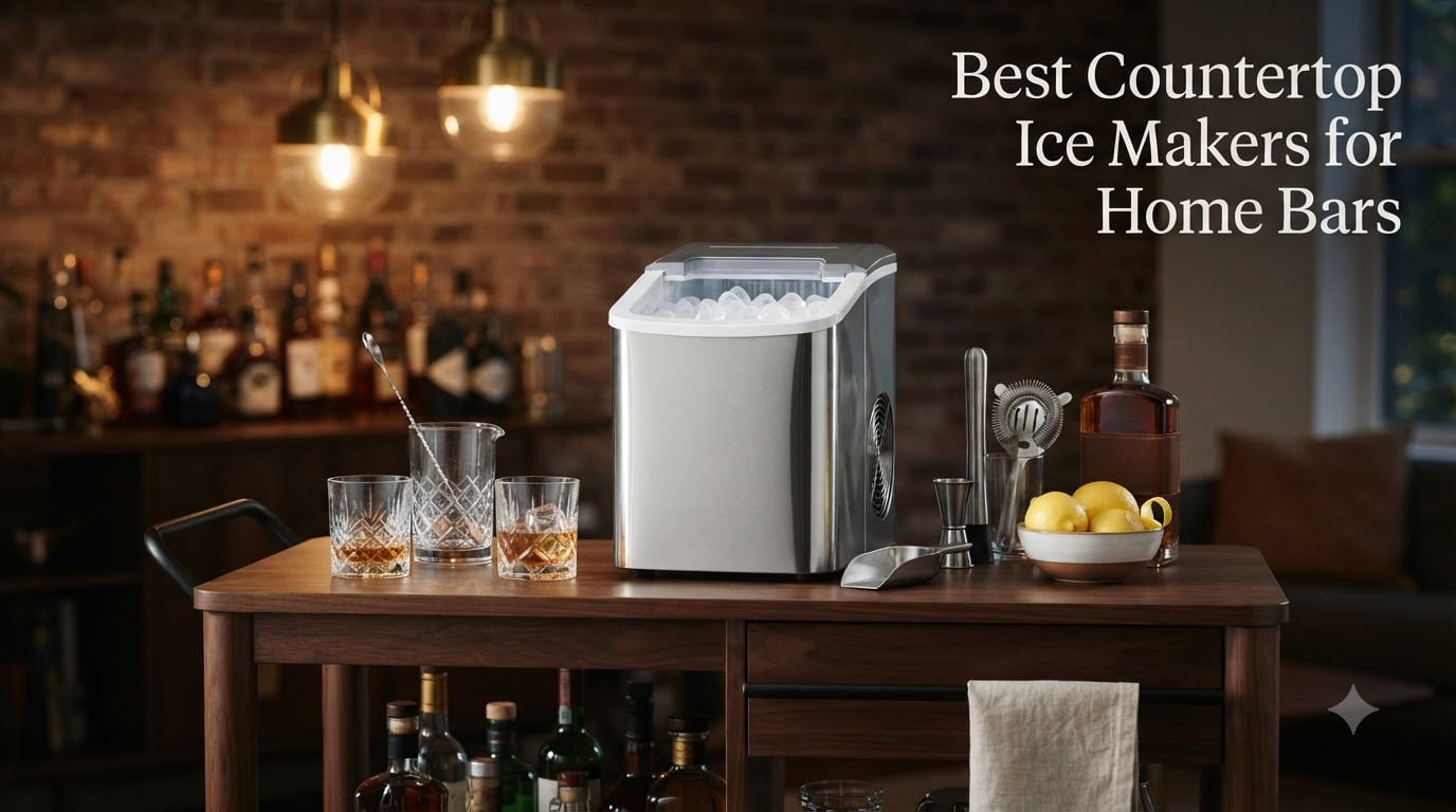 Best Countertop Ice Makers for Home Bars