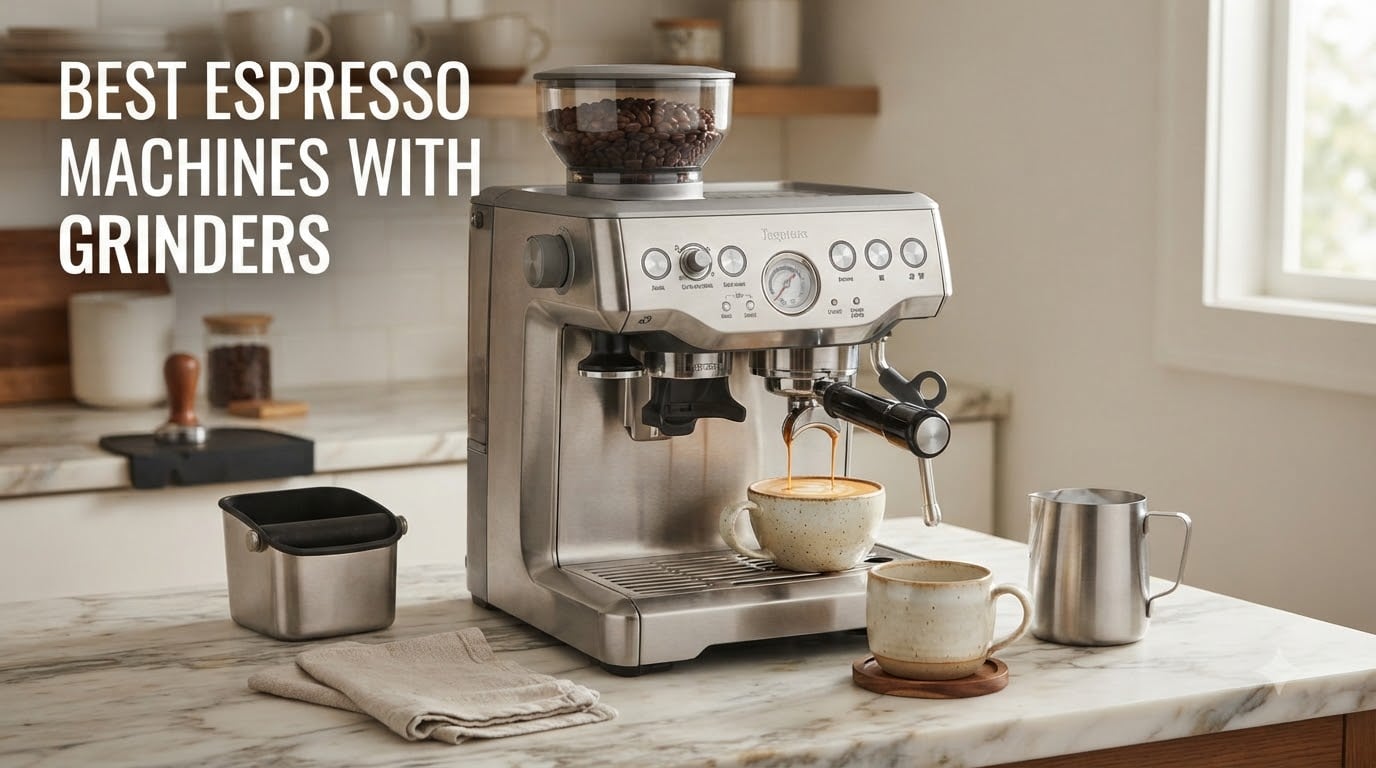 Best Espresso Machines with Grinders