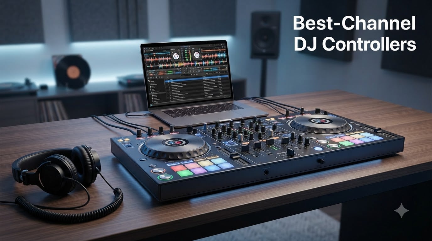 Best 4-Channel DJ Controllers
