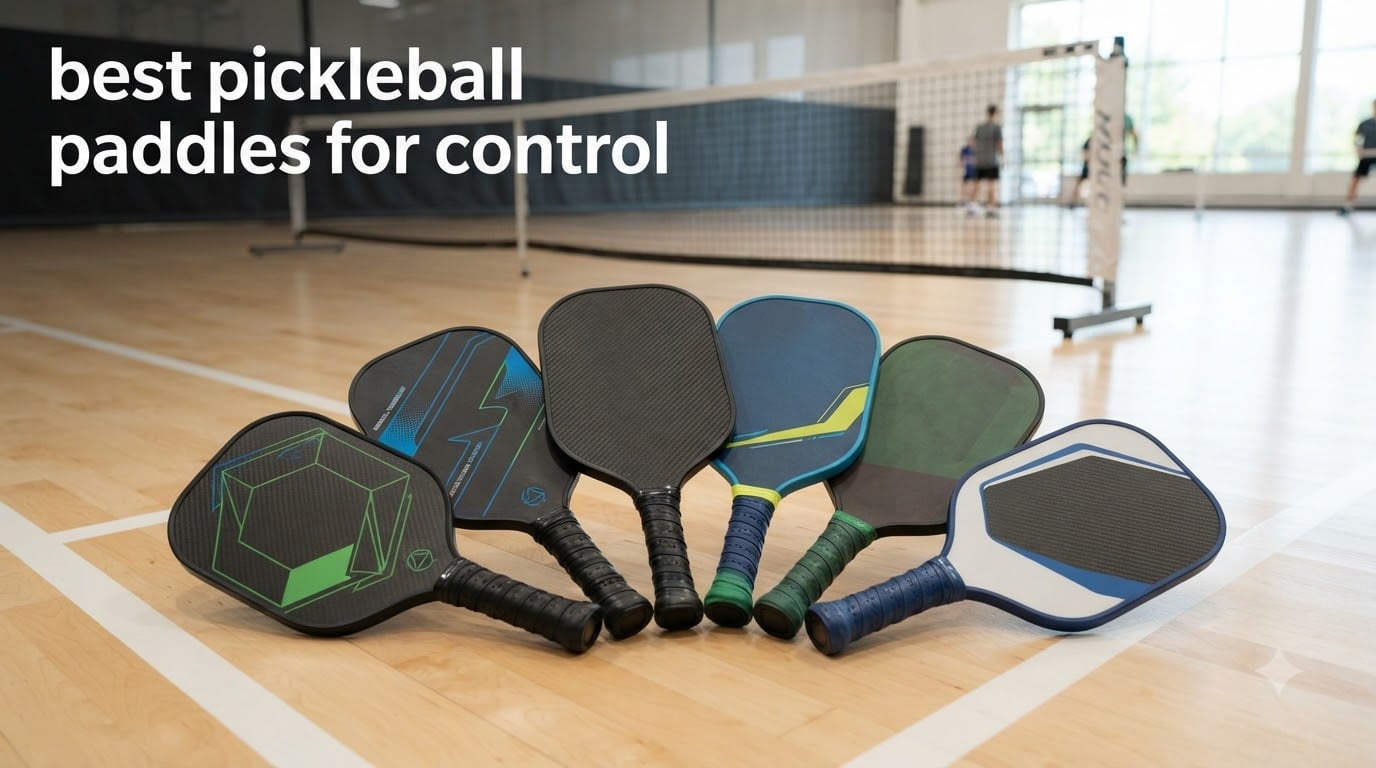 best pickleball paddles for control