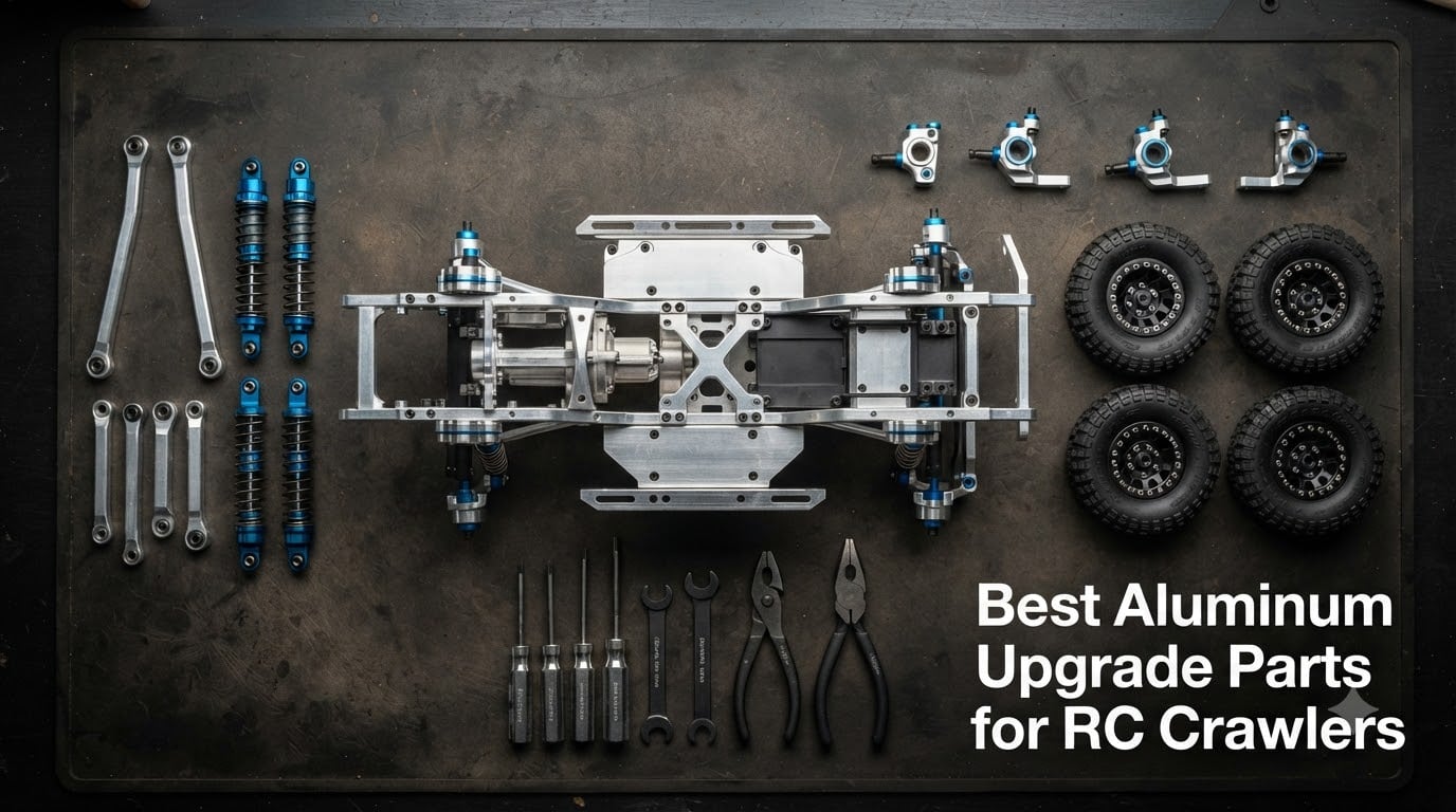 Best Aluminum Upgrade Parts for RC Crawlers