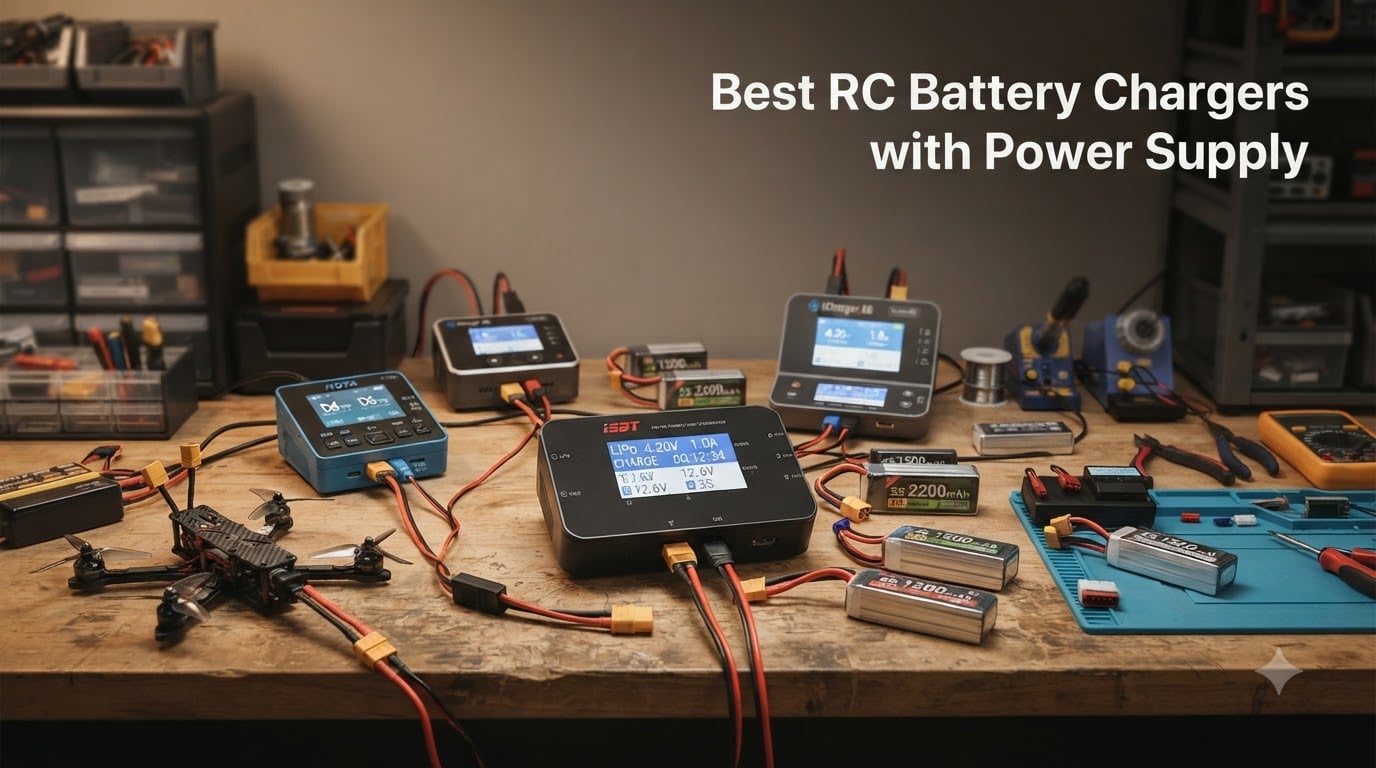 Best RC Battery Chargers with Power Supply