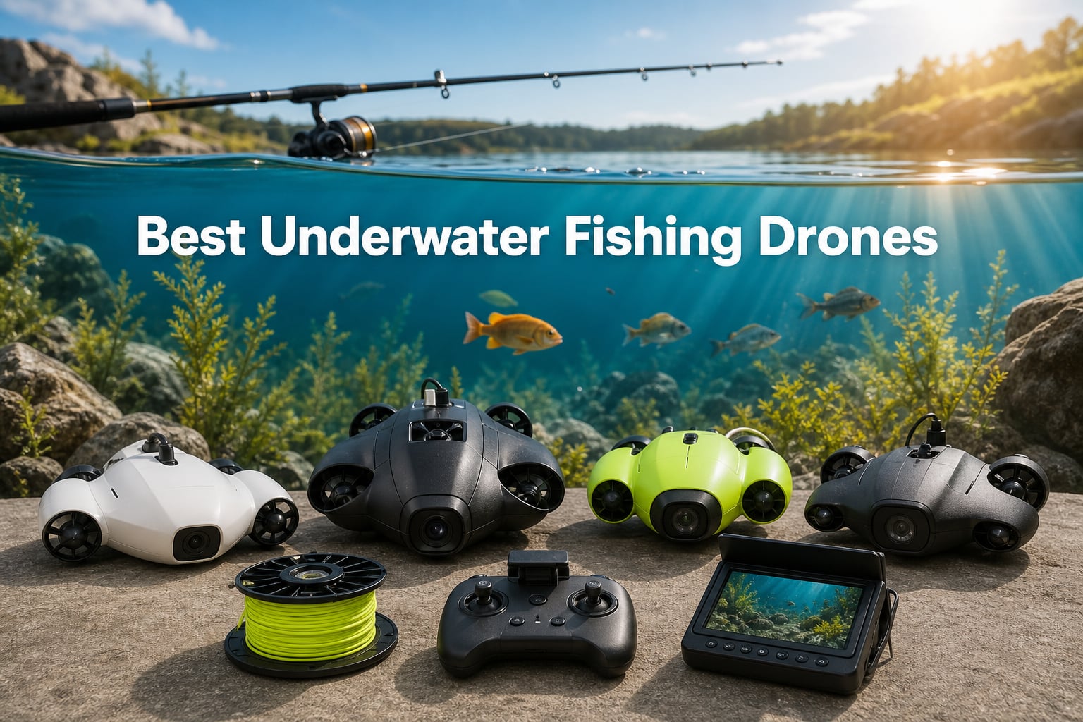 Best Underwater Fishing Drones