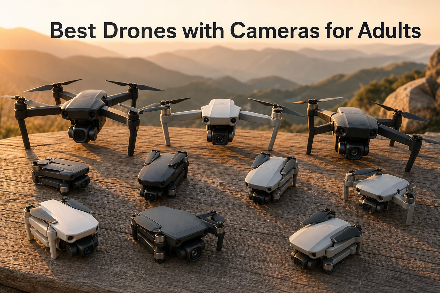 Best Drones with Cameras for Adults