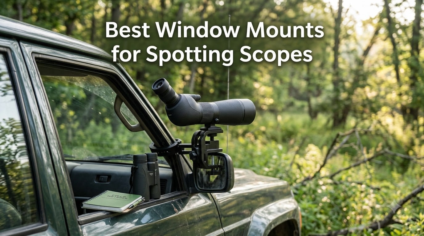 Best Window Mounts for Spotting Scopes