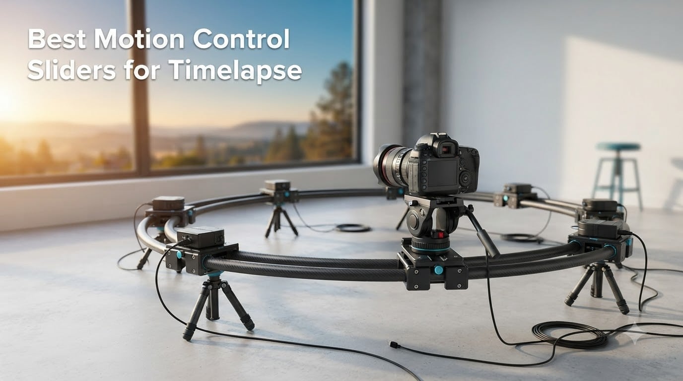 Best Motion Control Sliders for Timelapse