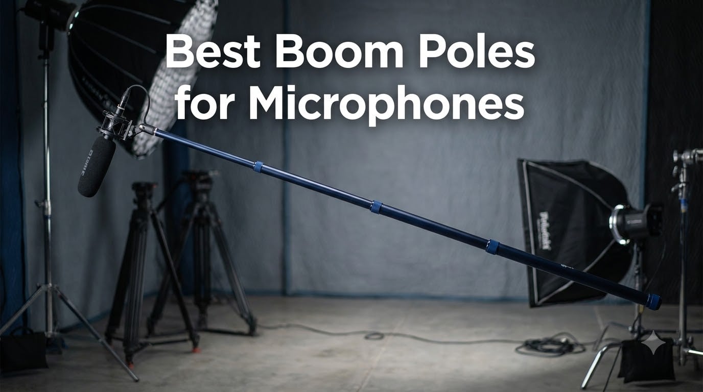 Best Boom Poles for Microphones