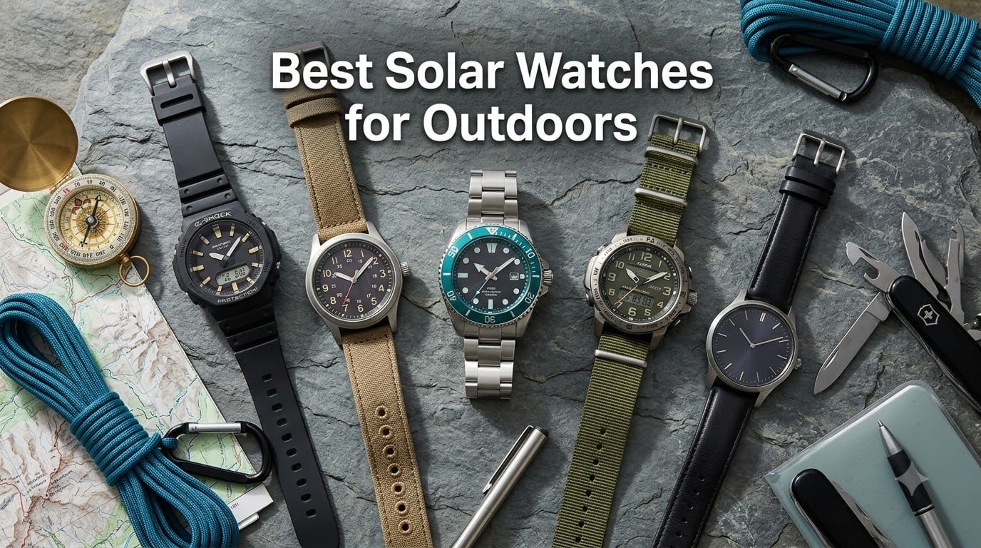 Best Solar Watches for Outdoors