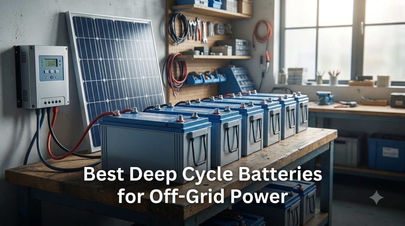 Best Deep Cycle Batteries for Off-Grid Power