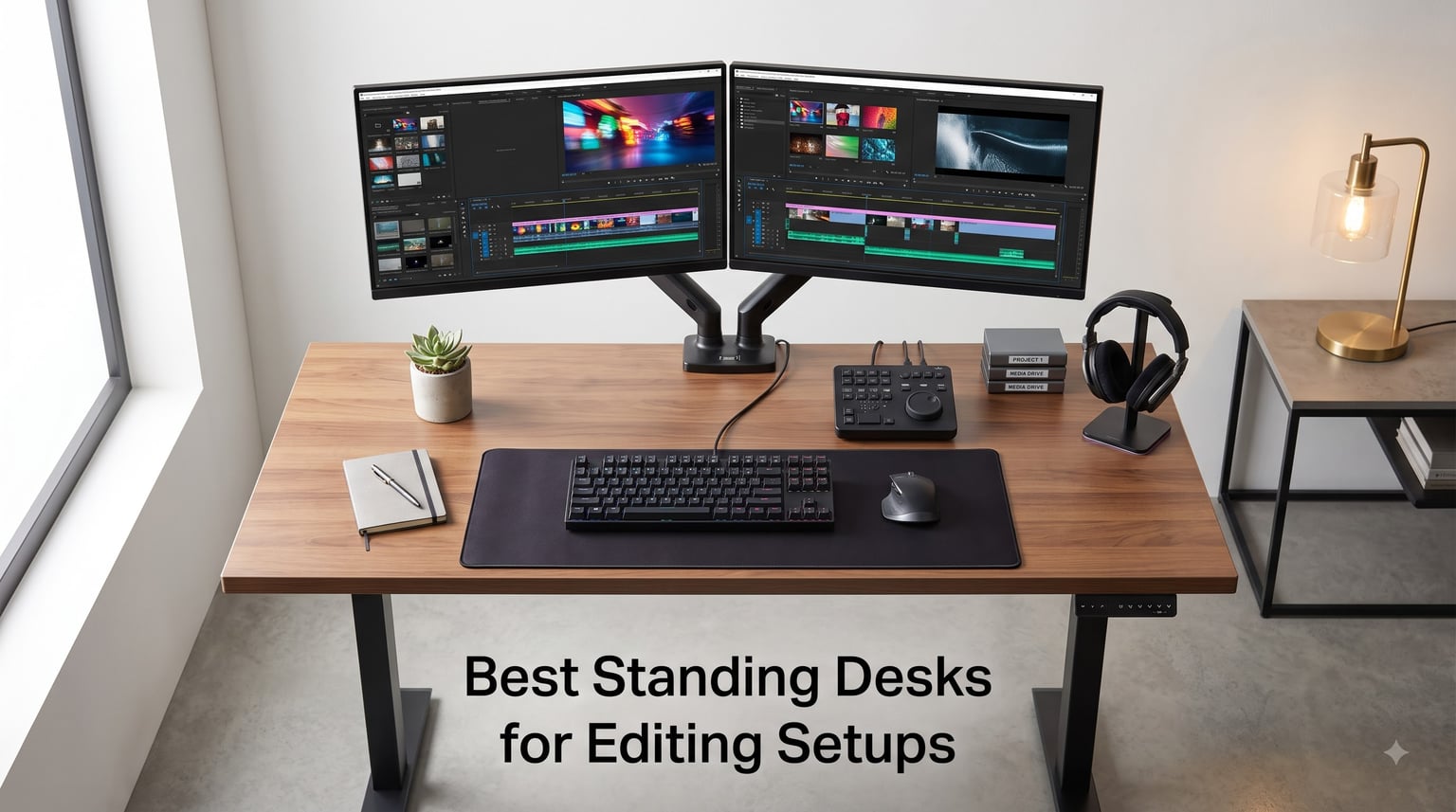 Best Standing Desks for Editing Setups