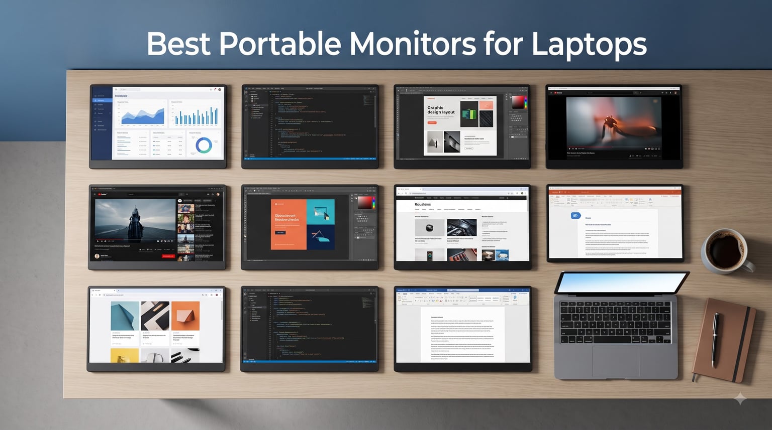 Best Portable Monitors for Laptops