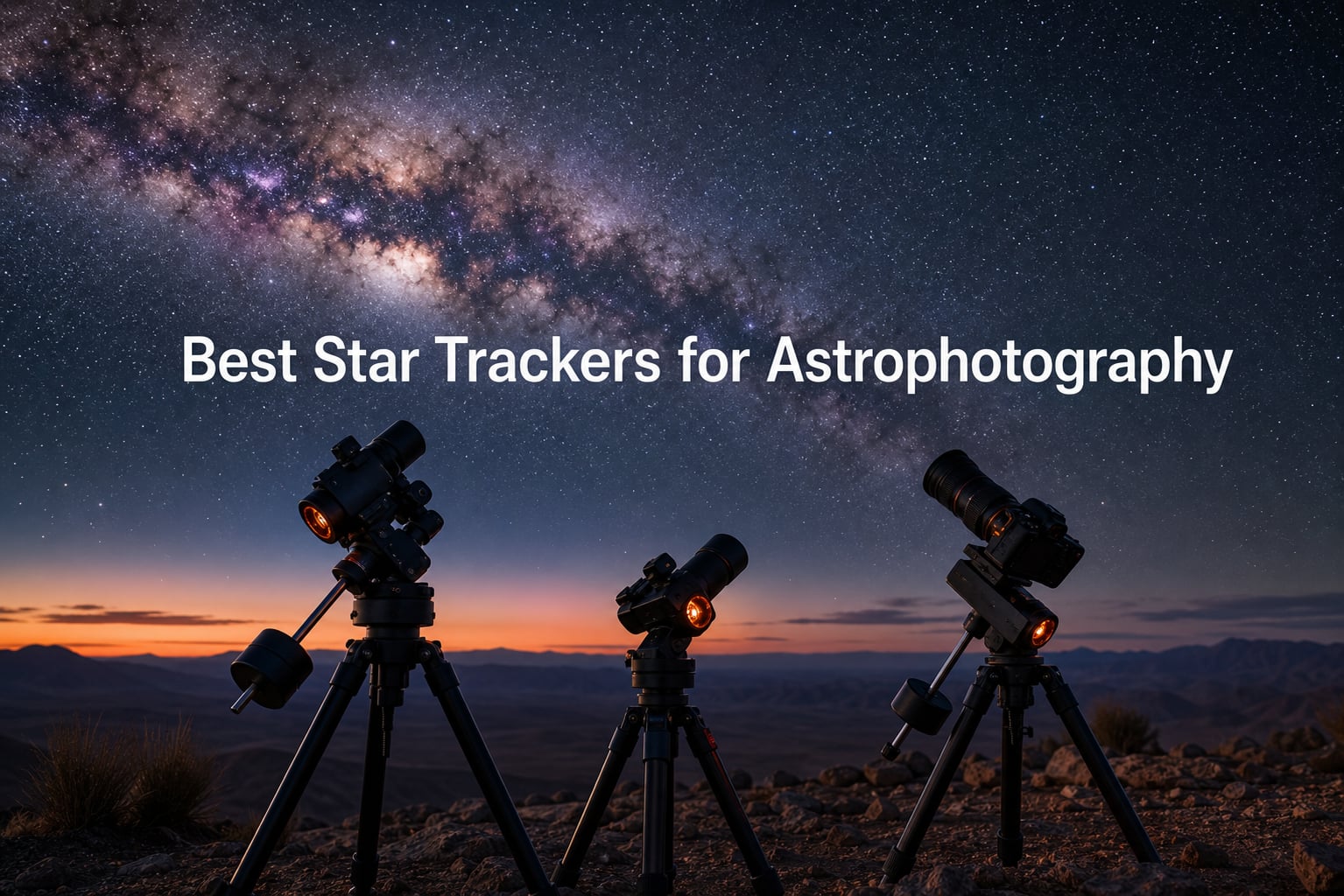 Best Star Trackers for Astrophotography