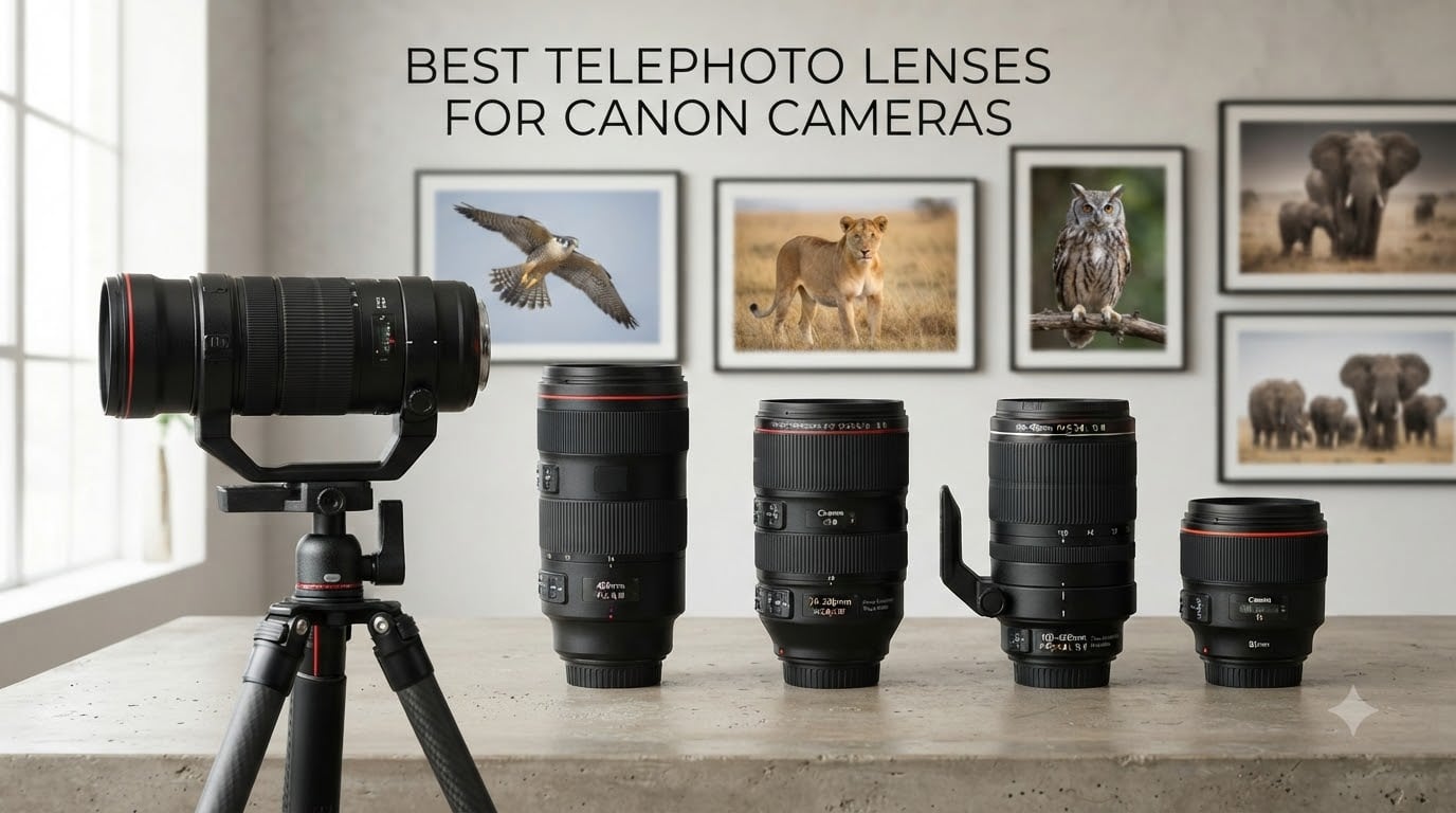 Best Telephoto Lenses for Canon Cameras
