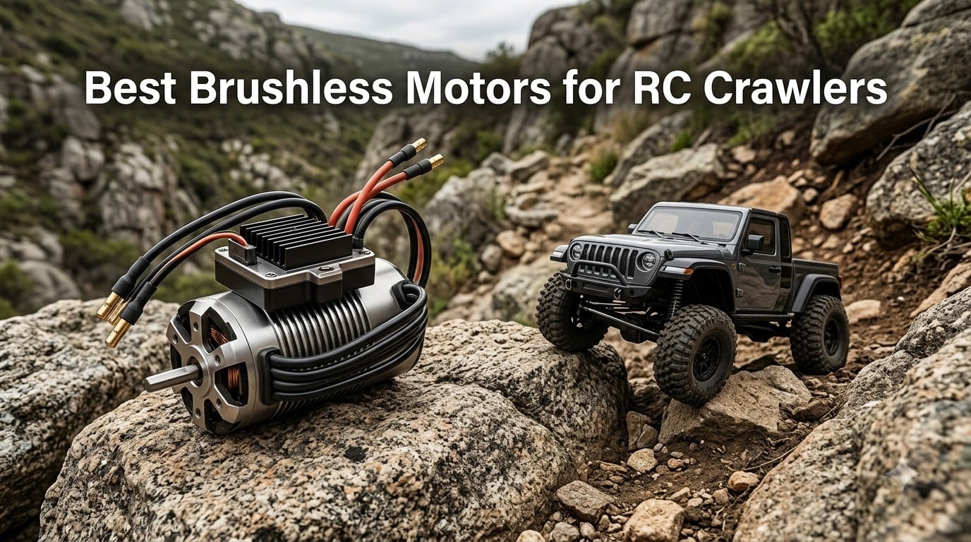 Best Brushless Motors for RC Crawlers