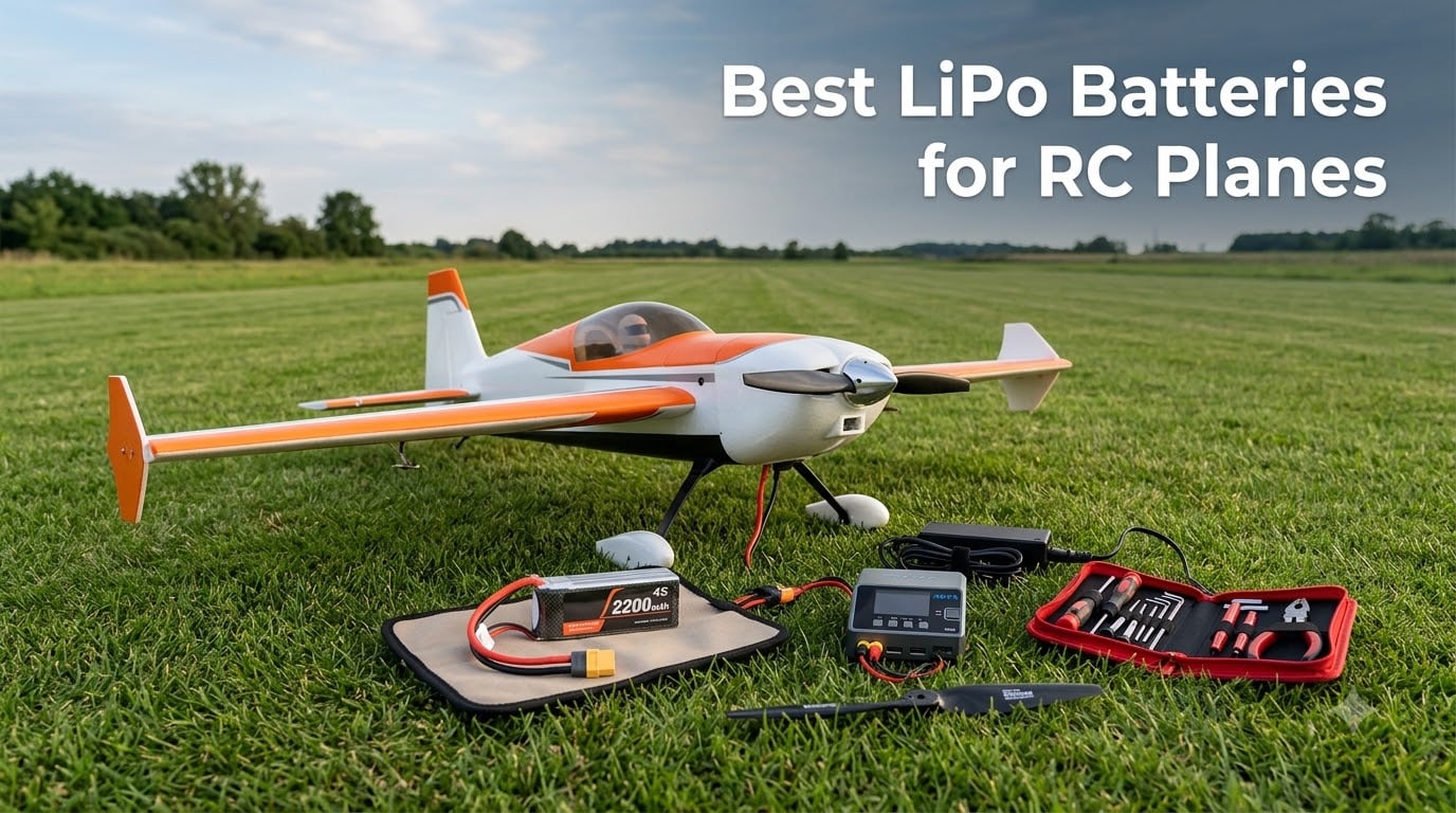 Best LiPo Batteries for RC Planes