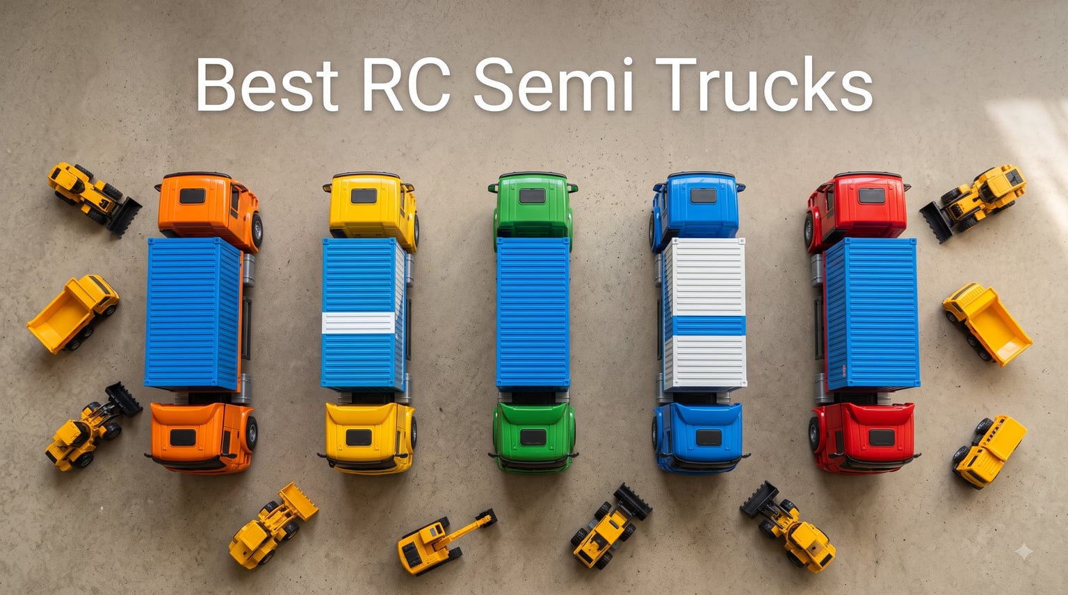Best RC Semi Trucks