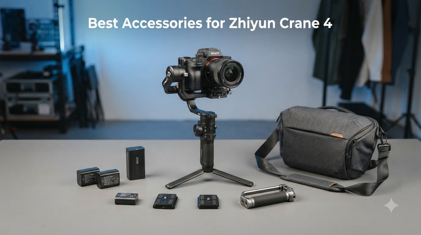 Best Accessories for Zhiyun Crane 4