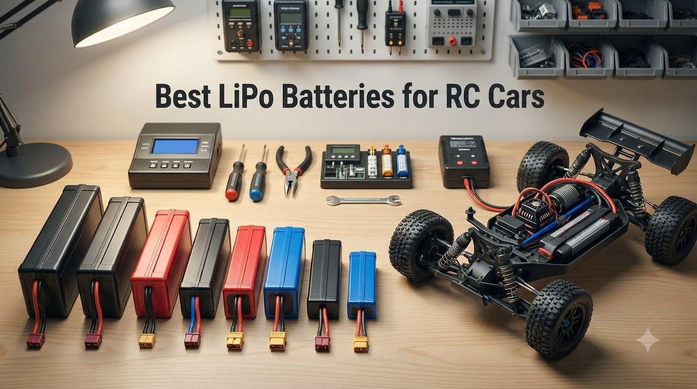 Best LiPo Batteries for RC Cars