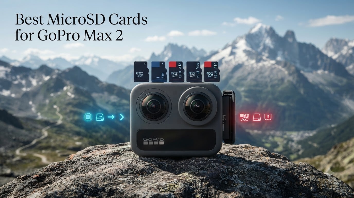 Best MicroSD Cards for GoPro Max 2