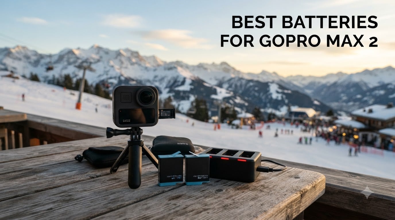 Best Batteries for GoPro Max 2