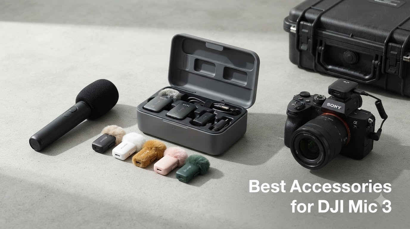 Best Accessories for DJI Mic 3