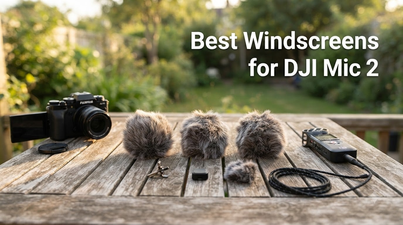 Best Windscreens for DJI Mic 2