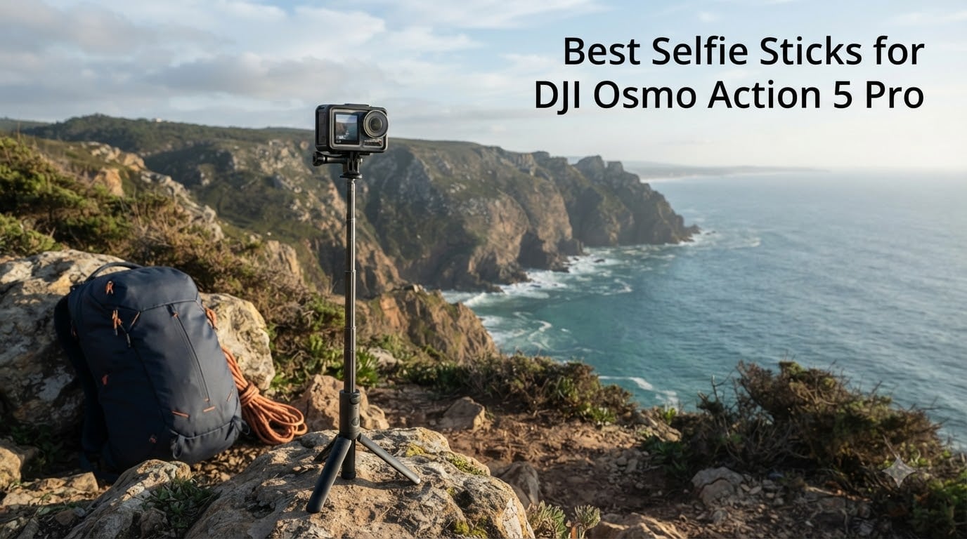 Best Selfie Sticks for DJI Osmo Action 5 Pro
