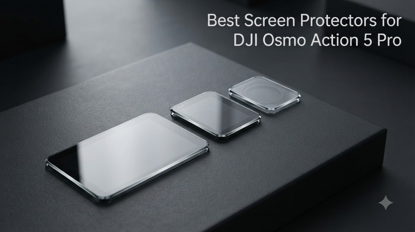 Best Screen Protectors for DJI Osmo Action 5 Pro