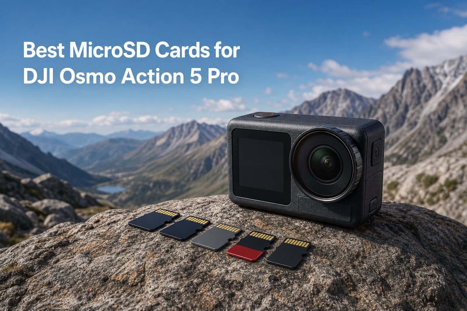 Best MicroSD Cards for DJI Osmo Action 5 Pro