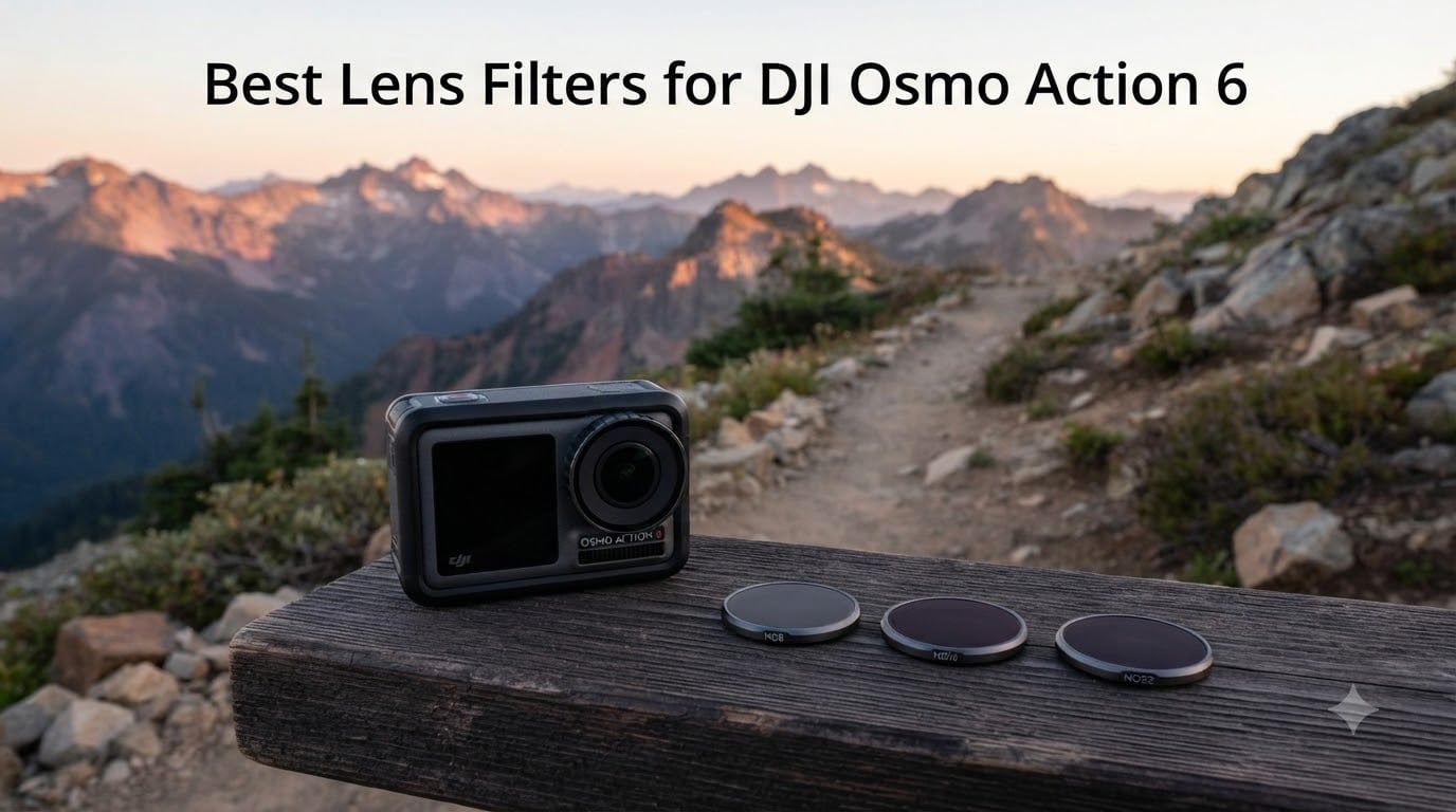 Best Lens Filters for DJI Osmo Action 6