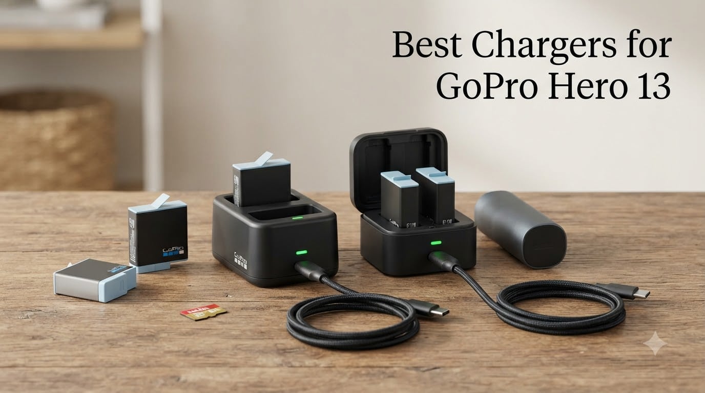 Best Chargers for GoPro Hero 13