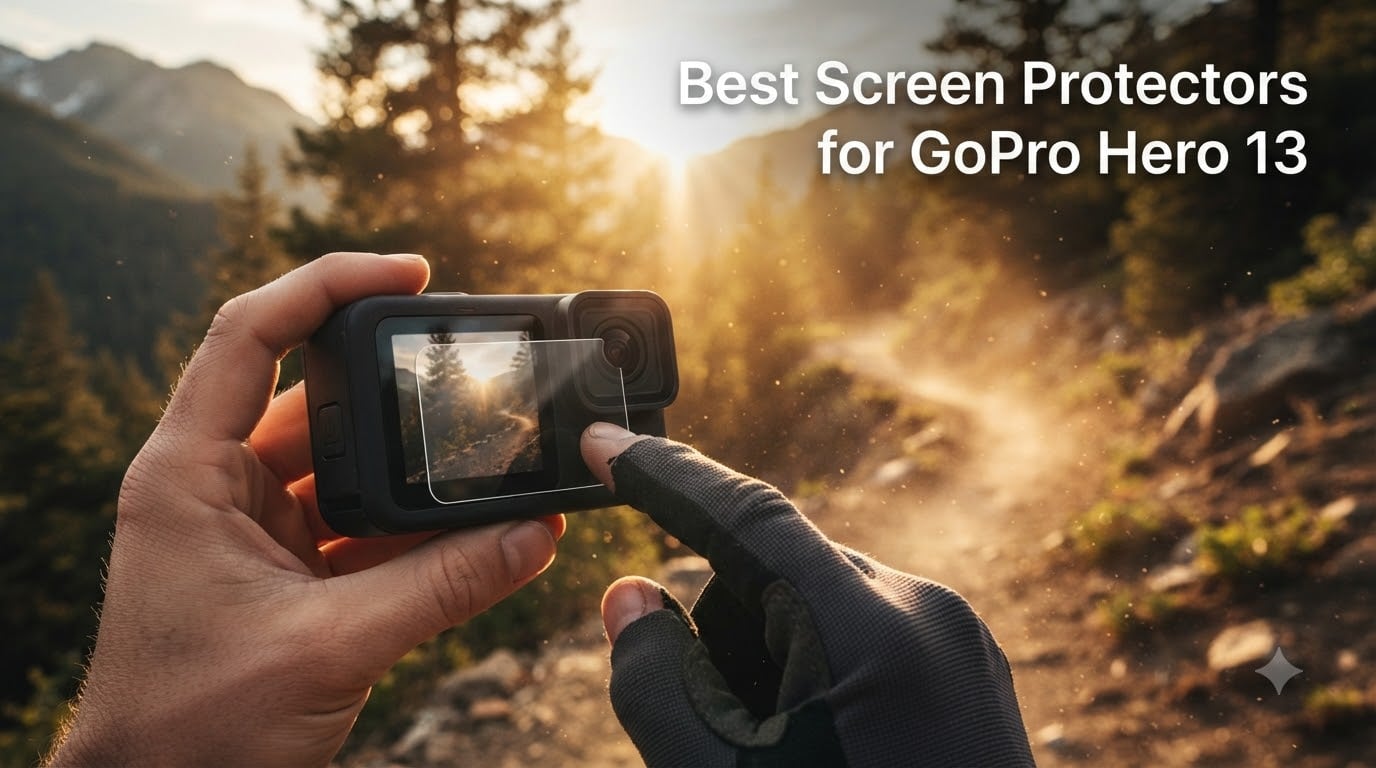 Best Screen Protectors for GoPro Hero 13