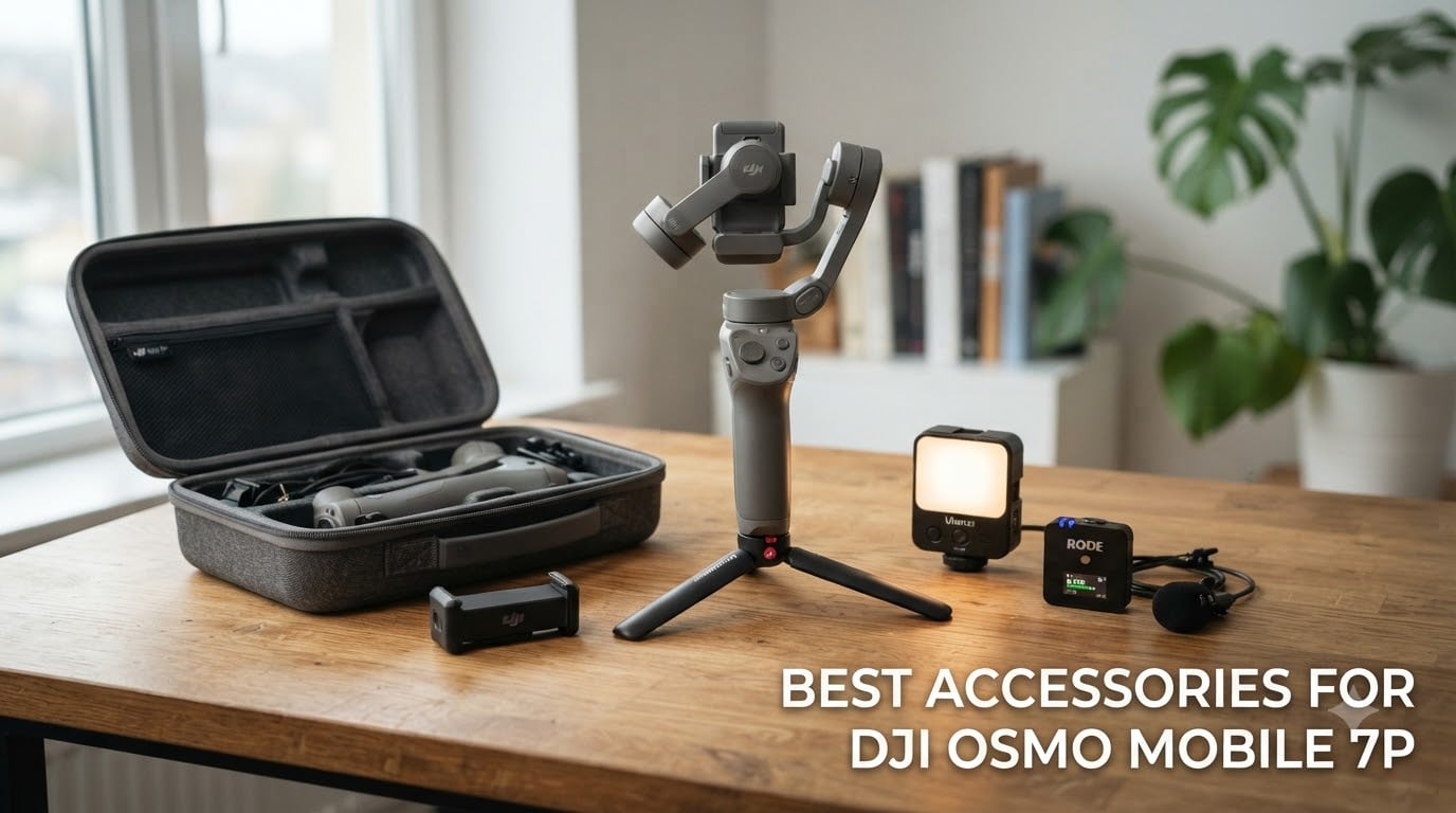 Best Accessories for DJI Osmo Mobile 7P