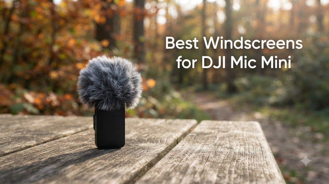 Best Windscreens for DJI Mic Mini