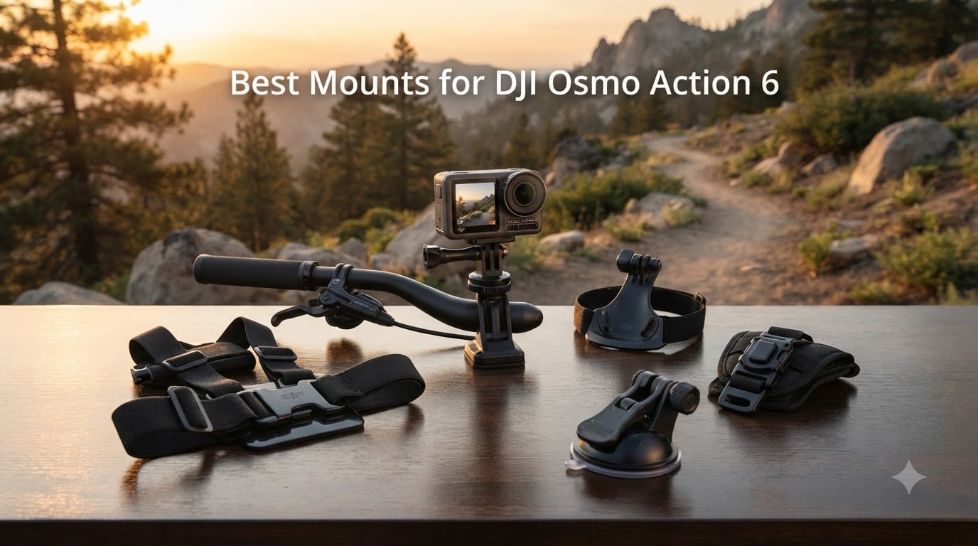 Best Mounts for DJI Osmo Action 6