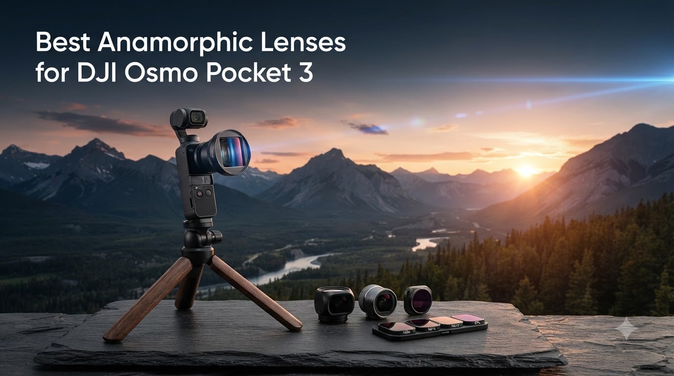 Best Anamorphic Lenses for DJI Osmo Pocket 3