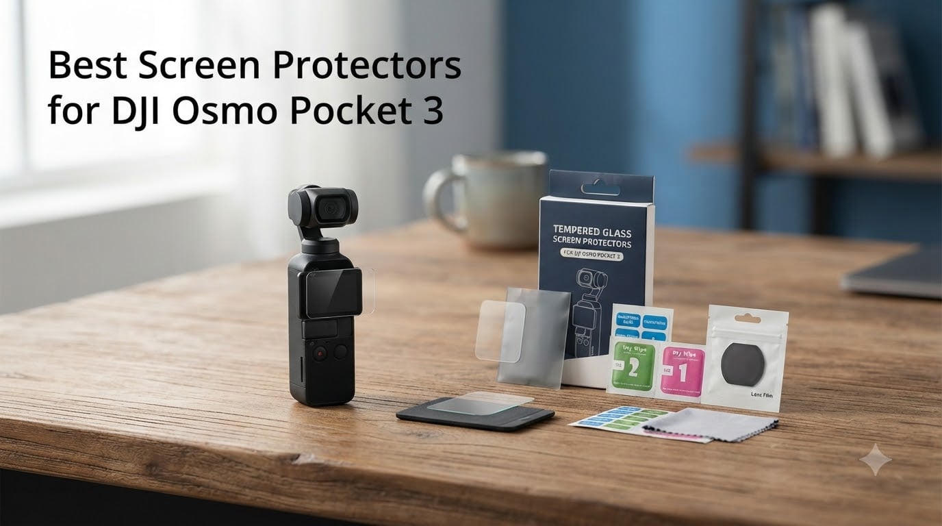 Best Screen Protectors for DJI Osmo Pocket 3