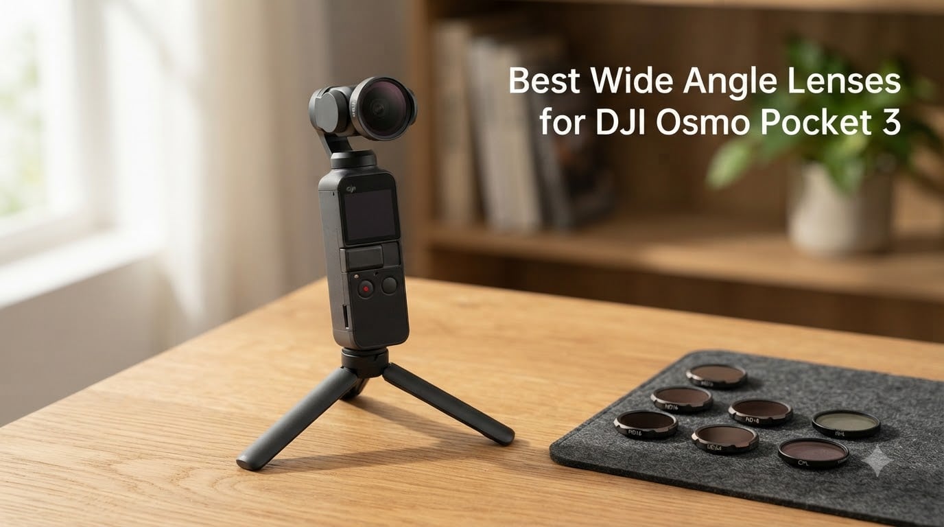 Best Wide Angle Lenses for DJI Osmo Pocket 3