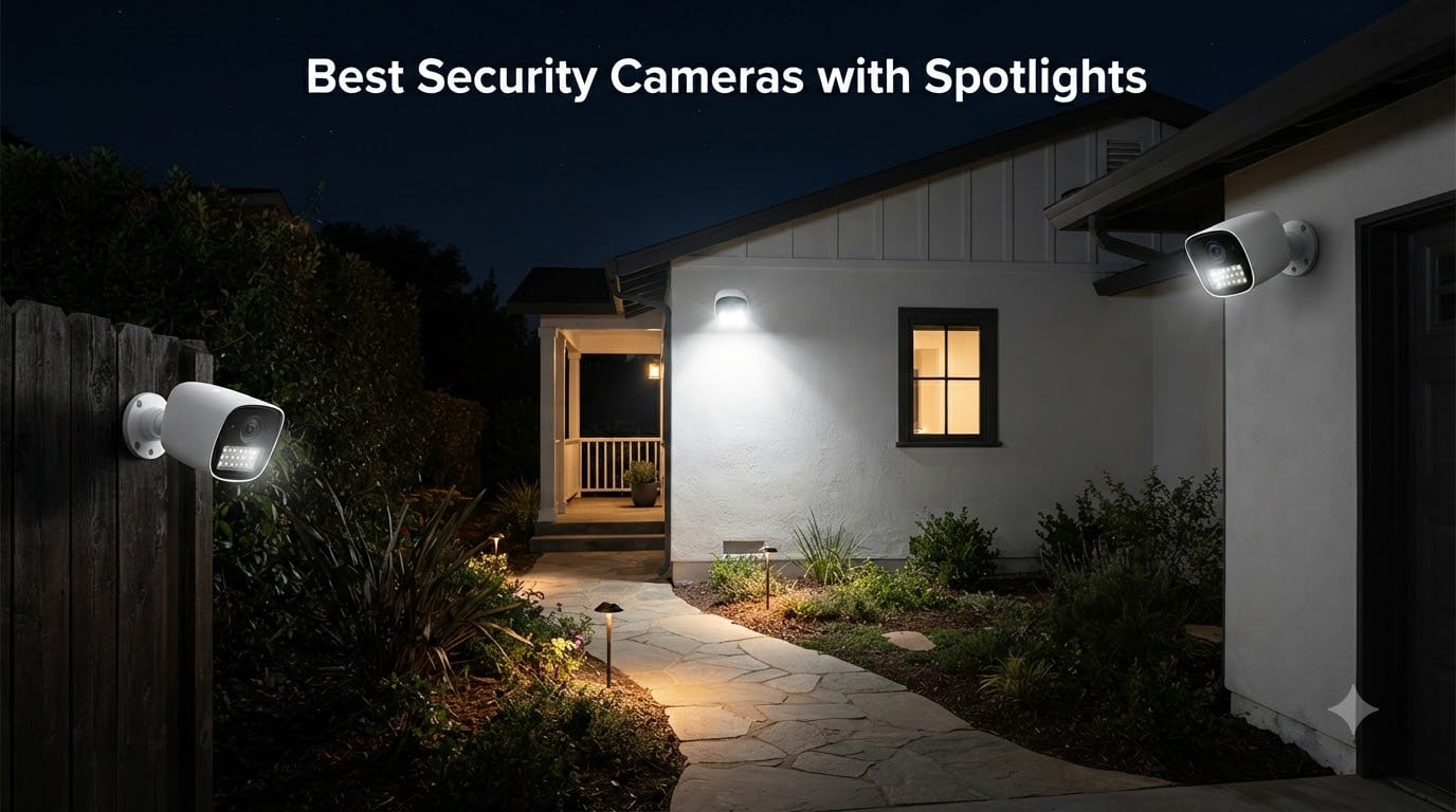 Best Security Cameras with Spotlights