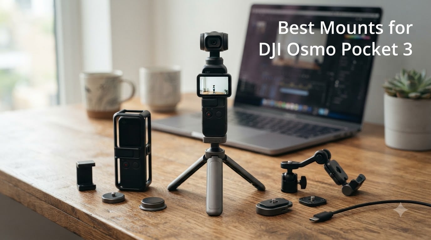 Best Mounts for DJI Osmo Pocket 3