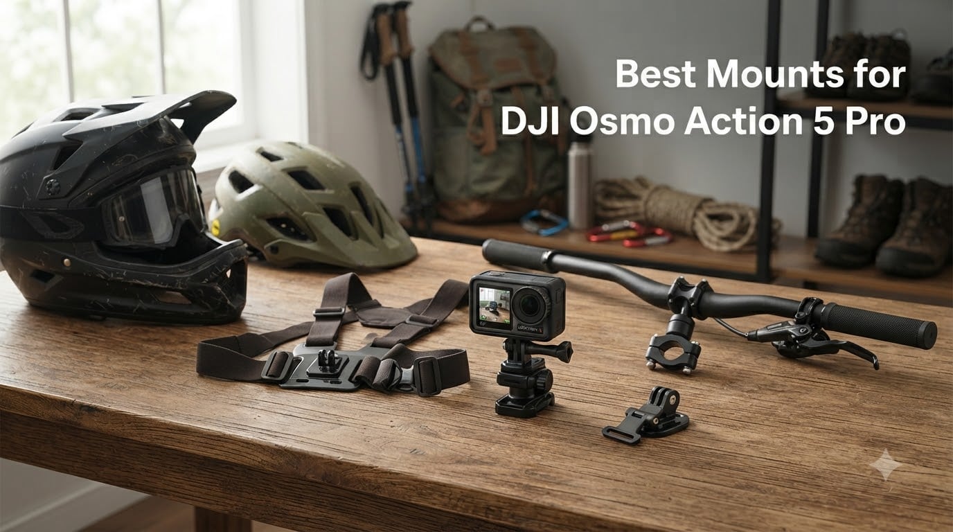 Best Mounts for DJI Osmo Action 5 Pro