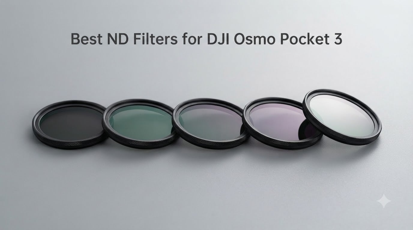 Best ND Filters for DJI Osmo Pocket 3