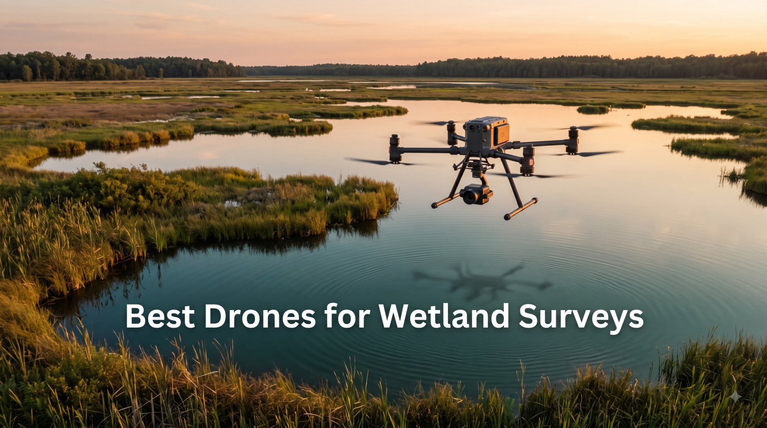 Best Drones for Wetland Surveys