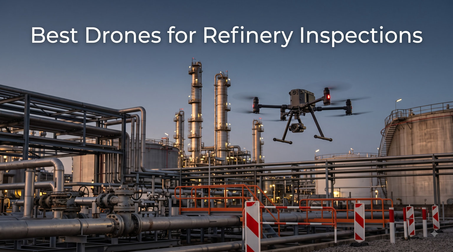 Best Drones for Refinery Inspections